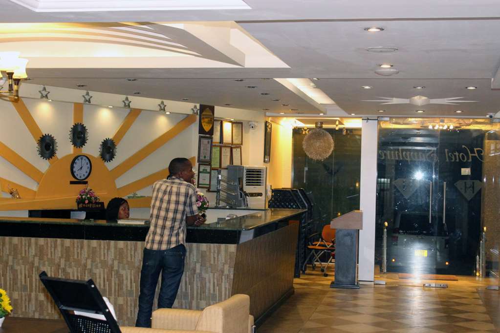 Hotel Sapphire Dar es Salaam Interior foto